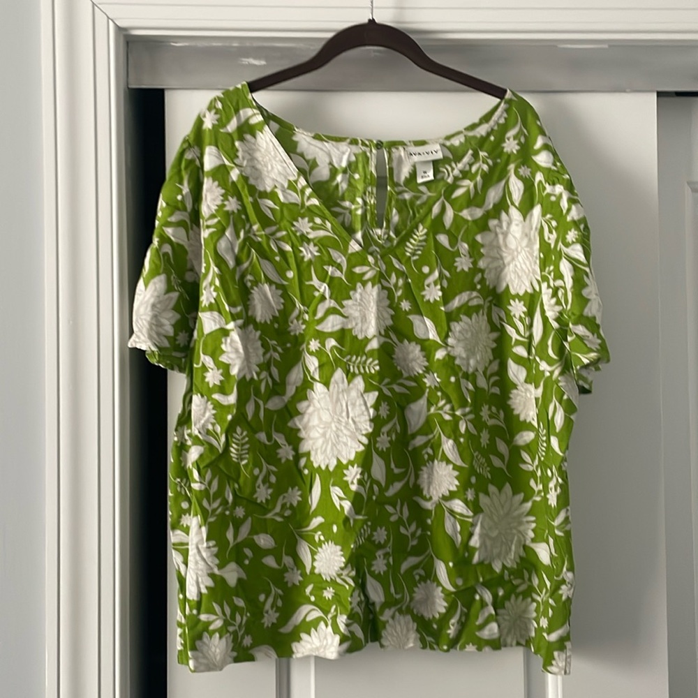 Floral tunic